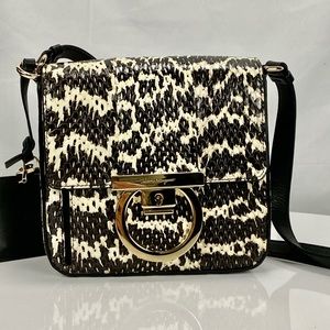 Small “Thalia”Snakeskin Shoulder Bag